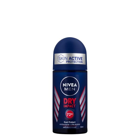 Desodorante roll-on Dry impact Nivea Men antitranspirante