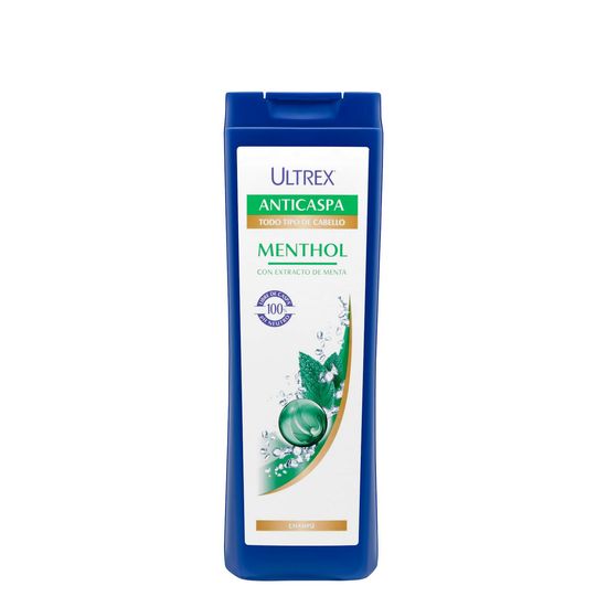 Champú anticaspa Menthol Ultrex todo tipo de cabello