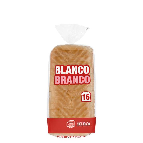 Pan de molde blanco Hacendado