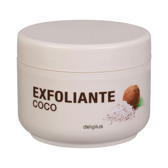 Exfoliante corporal con partículas de coco Deliplus