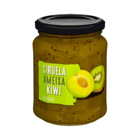 Mermelada de ciruela y kiwi Hacendado