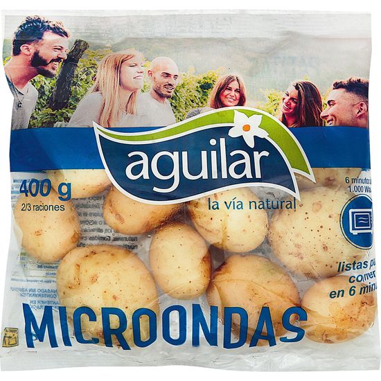 Patatas al Vapor Microondas