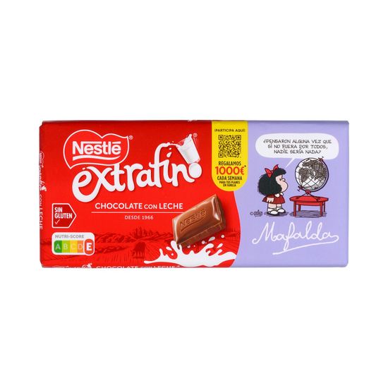 Chocolate con leche extrafino Nestlé