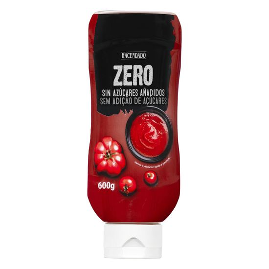 Ketchup zero azúcares añadidos Hacendado