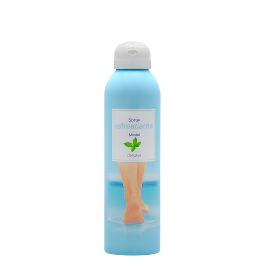 Spray refrescante mentol Deliplus para pies y piernas