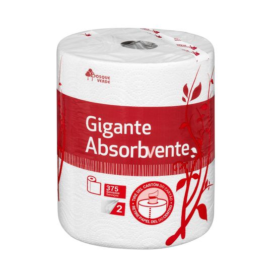 Papel cocina Gigante Absorbente Bosque Verde