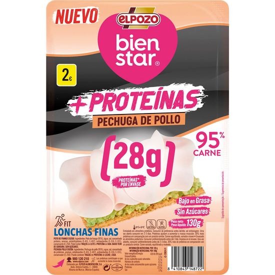 Pechuga de Pollo +Proteína - 95% Carne