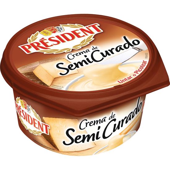 Crema de Queso Semicurado Tarrina