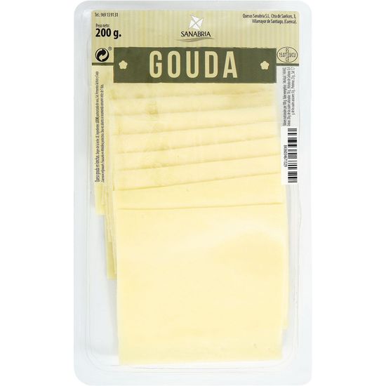 Queso Gouda en Lonchas