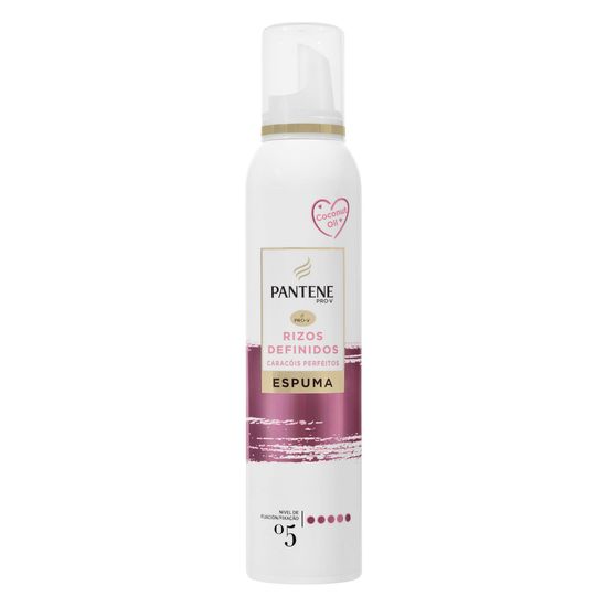 Espuma cabello Rizos Definidos Pantene fijación 5