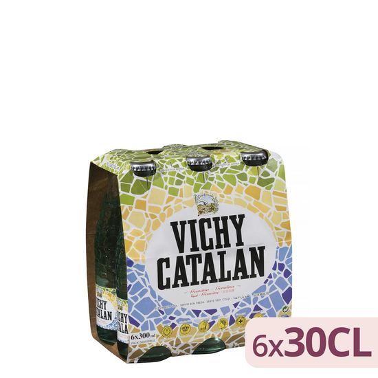 Agua mineral con gas pequeña Vichy Catalan