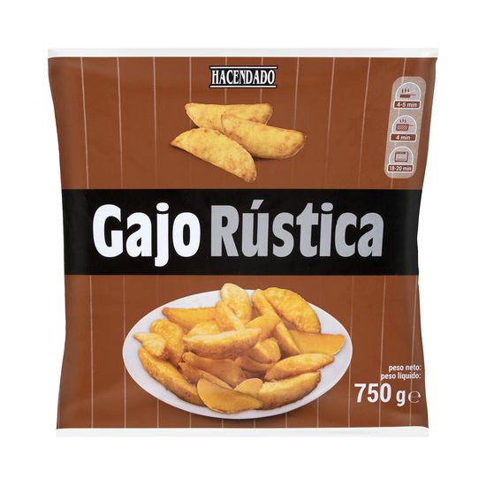 Patatas prefritas gajo Hacendado ultracongeladas