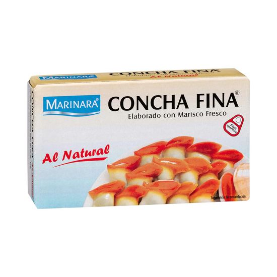 Concha fina al natural Marinara