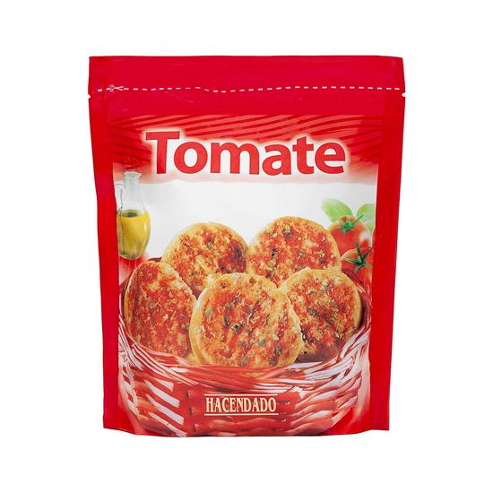 Pan tostado con tomate Hacendado