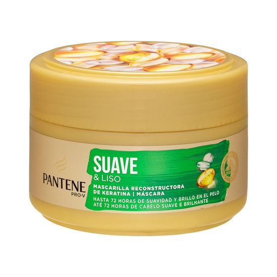 Mascarilla Suave & Liso Pantene cabello encrespado