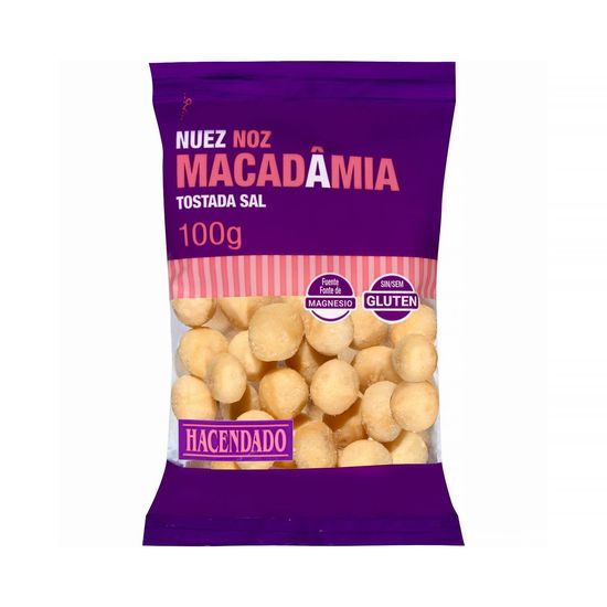 Nuez macadamia Hacendado tostada con sal