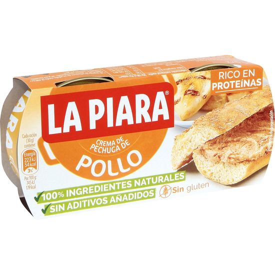 Pate de Pollo Lata Pack de 2