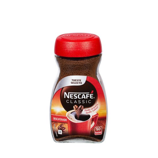 Café soluble descafeinado Nescafé classic