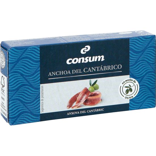 Anchoa del Cantábrico en Aceite Oliva