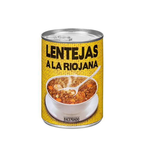 Lentejas a la riojana Hacendado