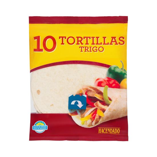 Tortillas de trigo Hacendado