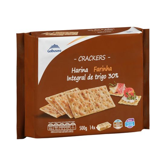 Crackers 30% integral Galbusera