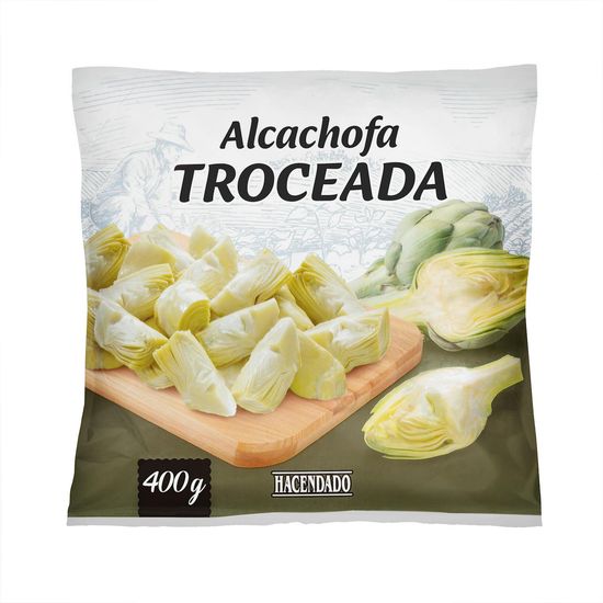 Alcachofa troceada Hacendado ultracongelada