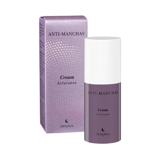 Crema facial noche Deliplus aclarante anti-manchas