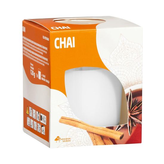 Vela perfumada Té Chai Bosque Verde