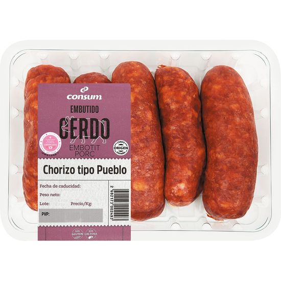 Chorizo Tipo Pueblo