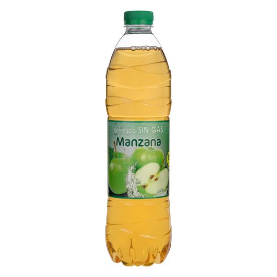 Refresco de manzana sin gas