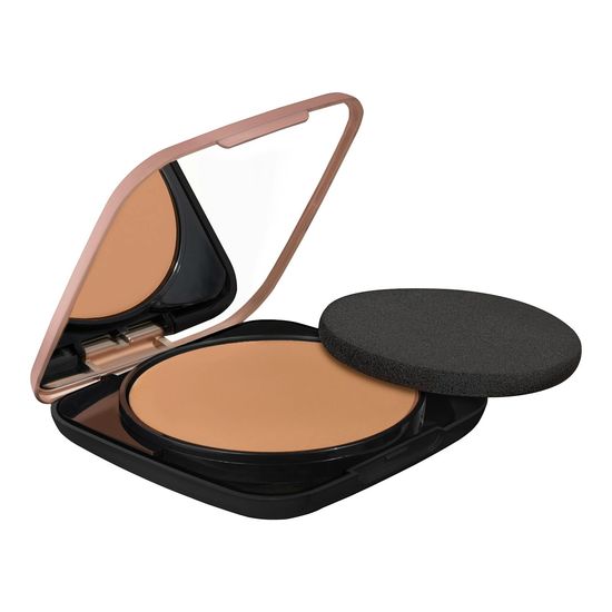 Maquillaje base Compacta Deliplus 04 beige oscuro