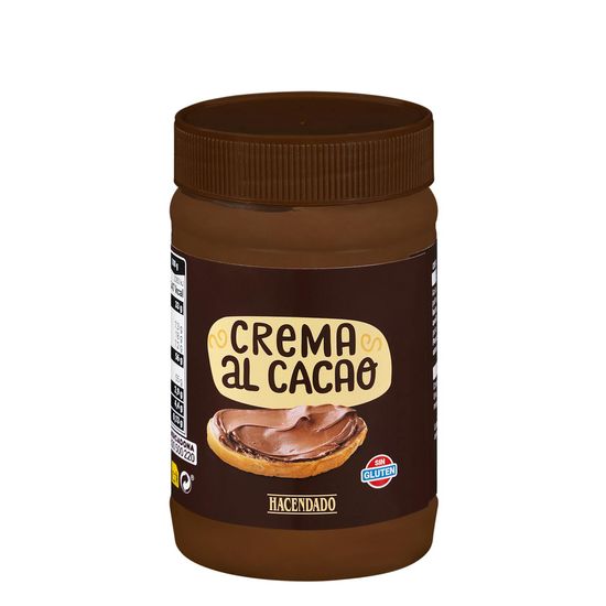 Crema al cacao con avellanas Hacendado