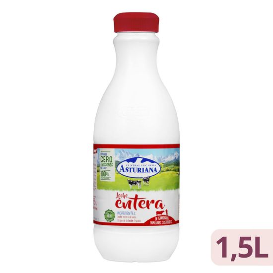 Leche entera Asturiana