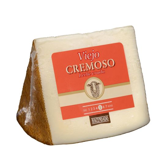 Queso viejo cremoso de oveja Hacendado