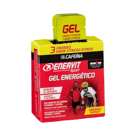 Gel energético con cafeína Enervit Sport sabor cítricos