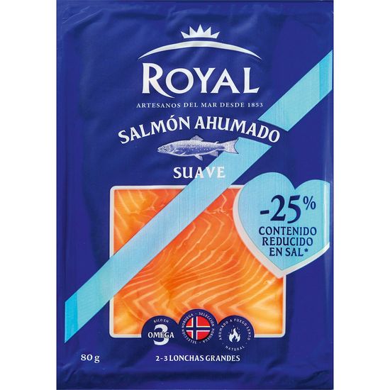 Salmón Ahumado Suave 25% Reducido en Sal