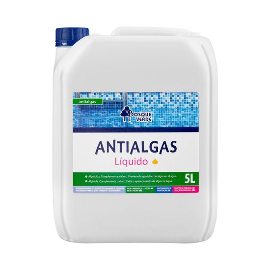 Antialgas líquido Bosque Verde para piscina