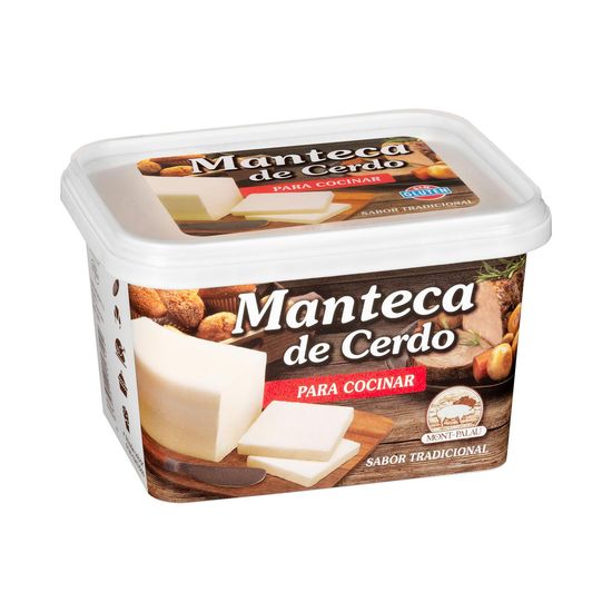 Manteca de cerdo Mont-Palau para cocinar