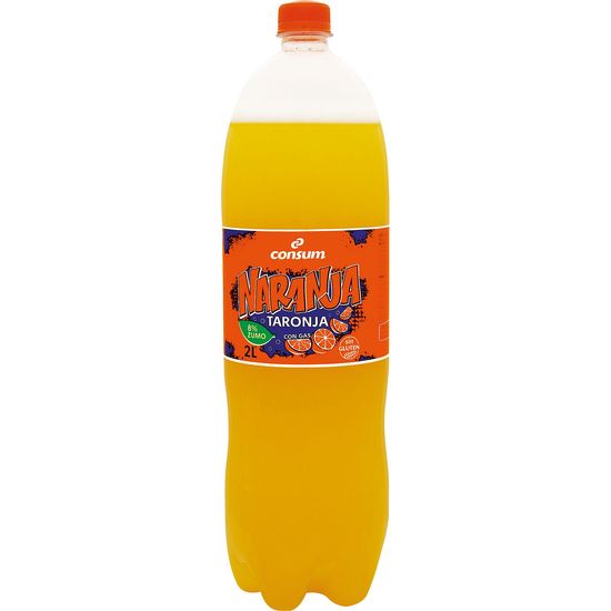 Refresco Naranja Botella