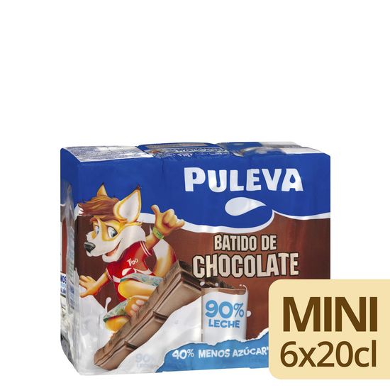 Batido de chocolate 90% leche Puleva