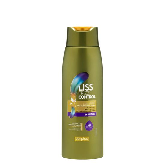 Champú Liss Frizz Control Deliplus cabello rebelde