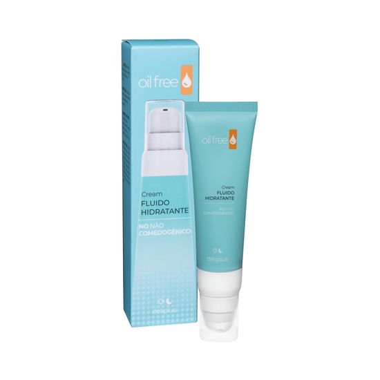 Crema facial fluida hidratante Deliplus Oil Free