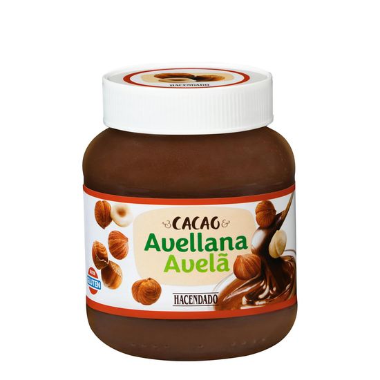 Crema de avellanas y cacao Hacendado