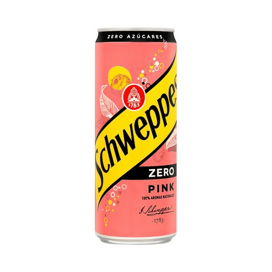 Tónica pink zero Schweppes