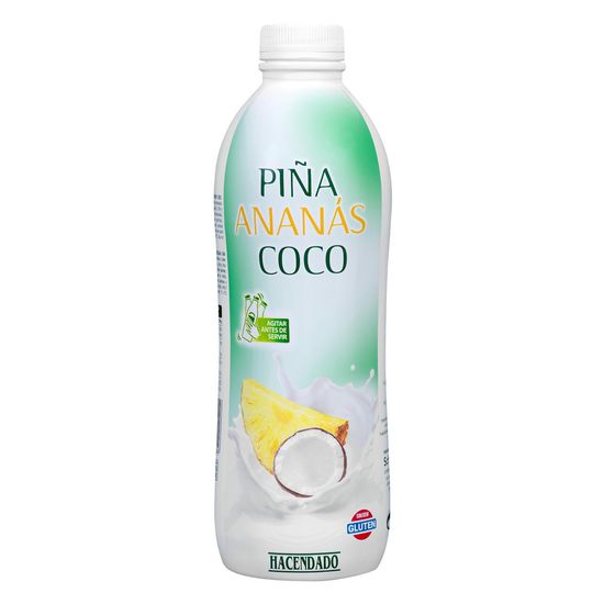 Bebida láctea de piña y coco Hacendado