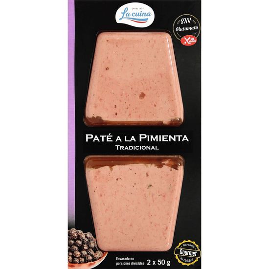 Paté Pimienta Pack de 2 Unidades