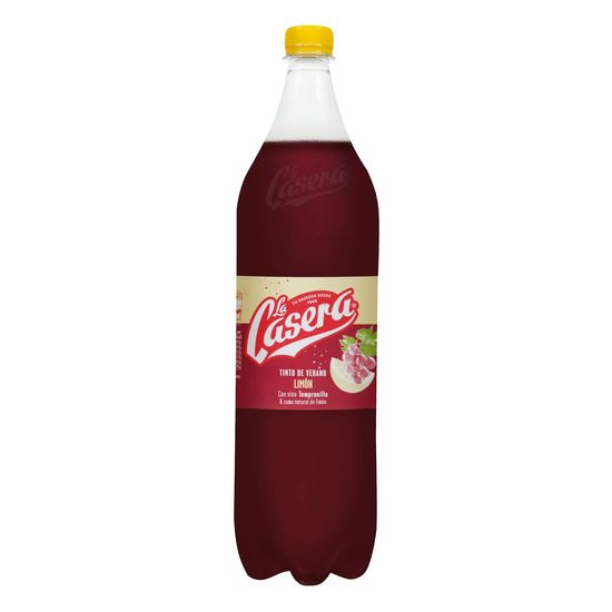 Tinto de verano sabor limón La Casera