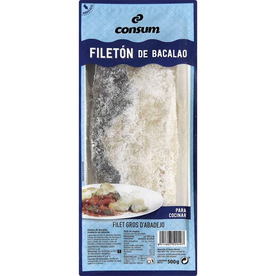 Filetón Bacalao Islandia