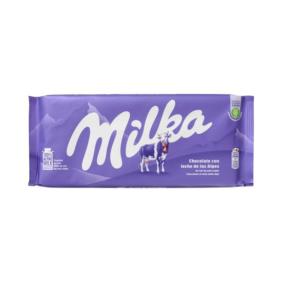 Chocolate con leche Milka